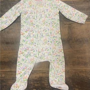 magnetic me Baby Girl Floral Garden Footie 🌸